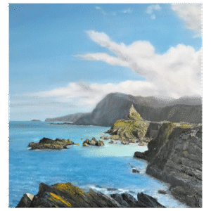 Looking back to Ilfracombe